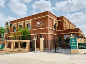 Allama Iqbal Open University Mithi Campus building front view