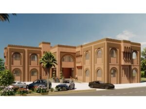 Allama Iqbal Open University Attock Campus building front view
