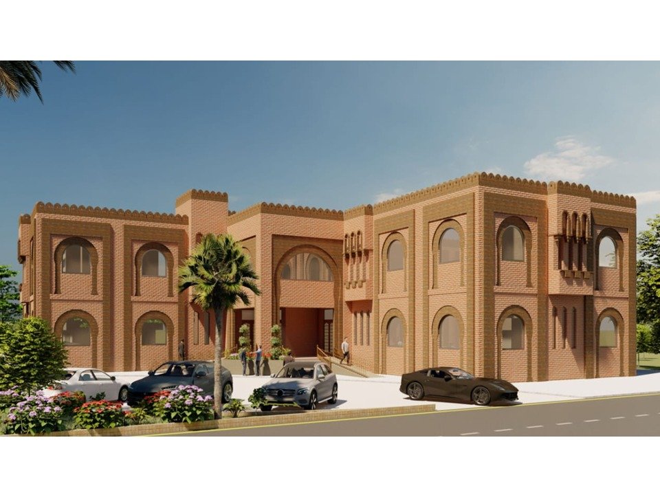 Allama Iqbal Open University Attock Campus building front view