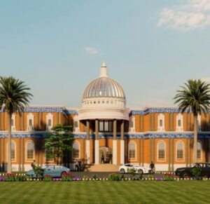 Allama Iqbal Open University Sargodha Campus building front view